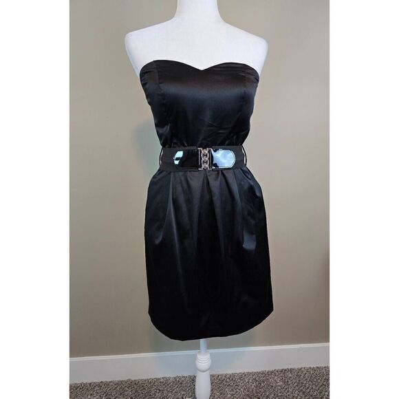 Candies Strapless Cocktail Dress Sz 9 - Picture 1 of 11